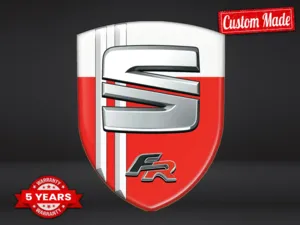 Seat Pegatinas En Relieve Coche Resistentes Limitadas Estilo